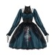 Memory Specimen Seahorse & Bone Gothic Lolita Dress OP (UN159)